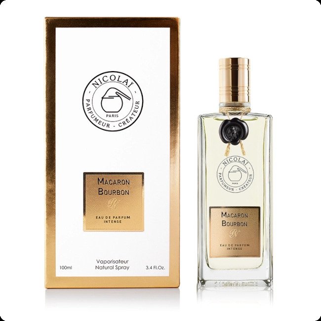 Nicolai Macaron Bourbon Incense парфюмерная вода EDP 100 мл, унисекс купить,145090