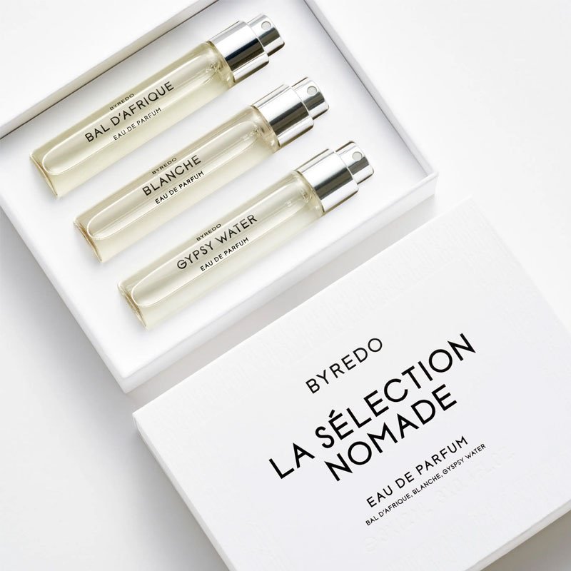 Byredo Byredo - La Selection Nomade - U - Discovery Set - 3 x 12 ml - v.3 парфюмерный набор 30 мл, унисекс - ForteMarket Byredo Byredo - La Selection Nomade - U - Discovery Set - 3 x 12 ml - v.3 парфюмерный набор 30 мл, унисекс купить,158190