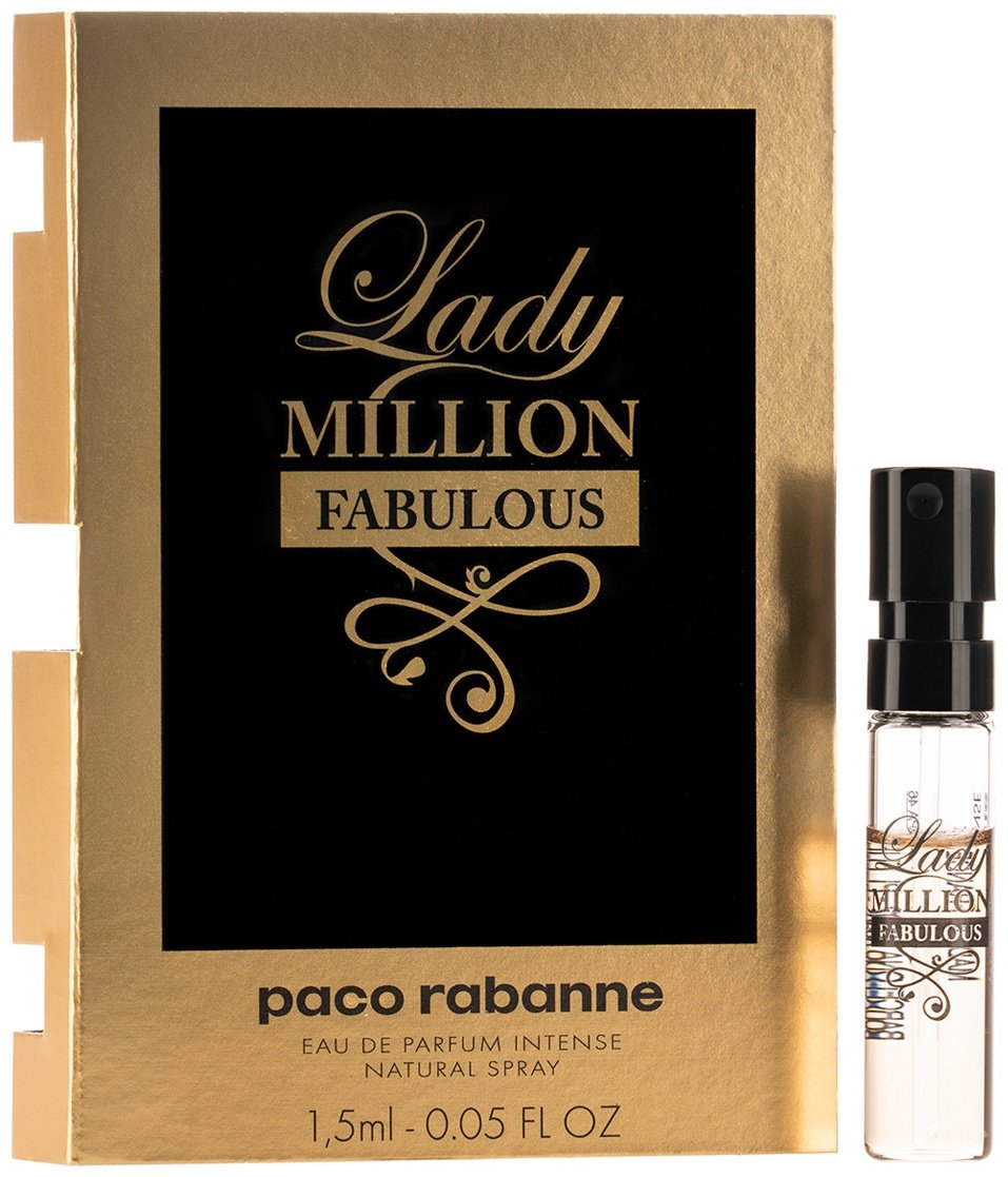 Paco Rabanne Paco Rabanne - Lady Million Fabulous парфюмерная вода EDP 1.5 мл, для женщин купить,3390