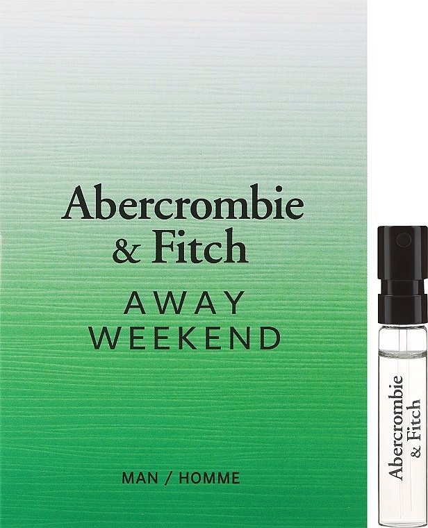 Abercrombie and Fitch Abercrombie & Fitch - Away Weekend туалетная вода EDT 2 мл, для мужчин купить,3690
