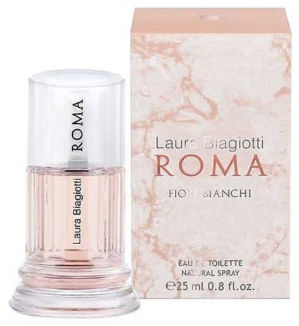 Laura Biagiotti Roma Fiori Bianchi туалетная вода EDT 25 мл, для женщин купить,24190