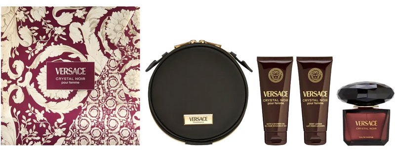 Versace Versace - Crystal Noir / 2021 - W - Set - Eau de Parfum 90 ml парфюмерный набор 90 мл, для женщин купить,103490