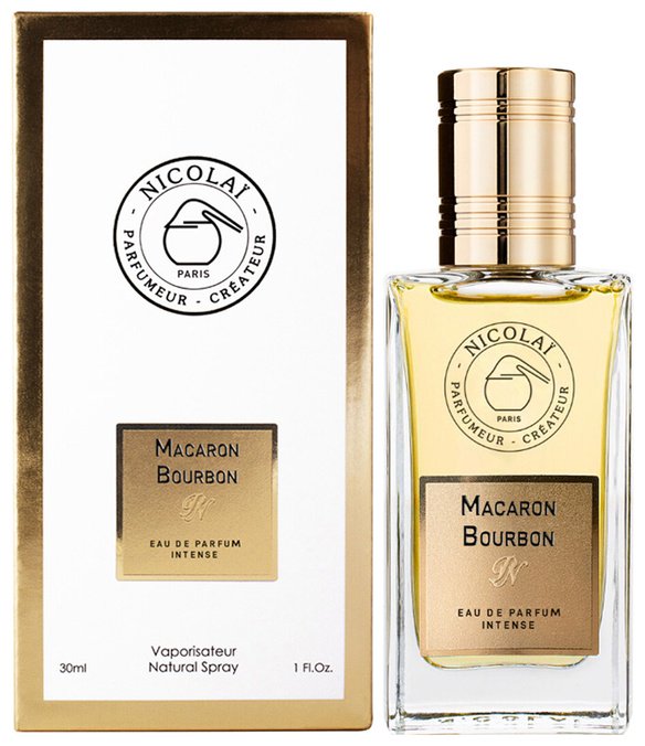 Nicolai Macaron Bourbon Incense парфюмерная вода EDP 30 мл, унисекс - ForteMarket Nicolai Macaron Bourbon Incense парфюмерная вода EDP 30 мл, унисекс купить,76290