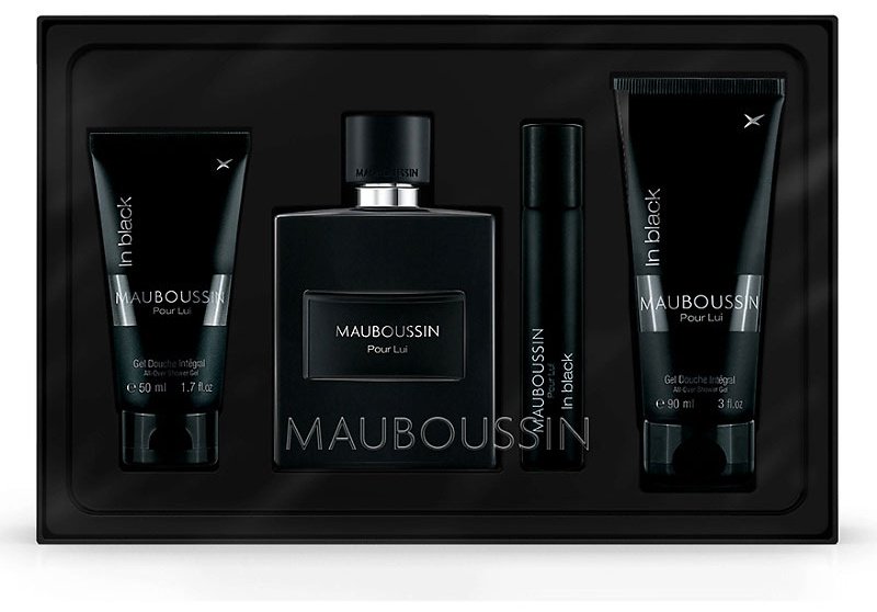 MAUBOUSSIN Pour Lui In Black парфюмерный набор 100 мл, унисекс купить,51790