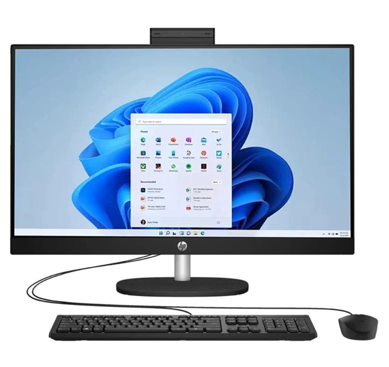 Моноблок HP All-in-One 27-cr0107ci E1XR3EA 27" Black/Silver
