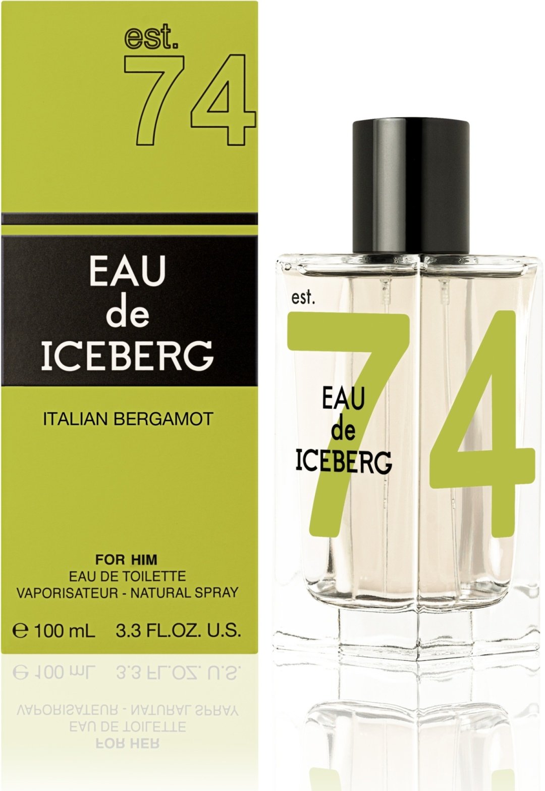 Iceberg Est.74 Italian Bergamot туалетная вода EDT 100 мл, для мужчин - ForteMarket Iceberg Est.74 Italian Bergamot туалетная вода EDT 100 мл, для мужчин купить,35790