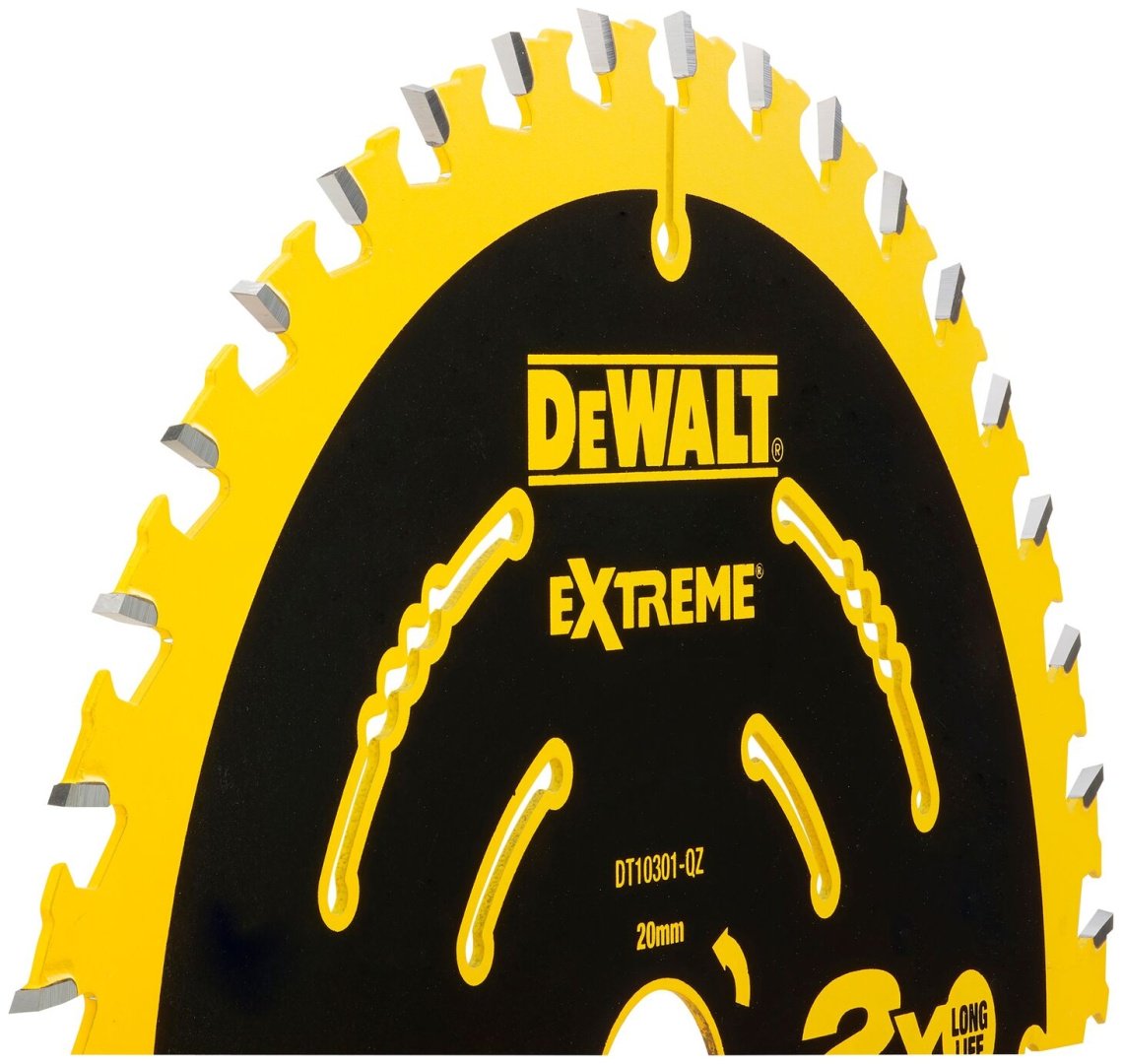 Пильный диск по дереву DeWALT DT10301, 165x20 мм, 40Т