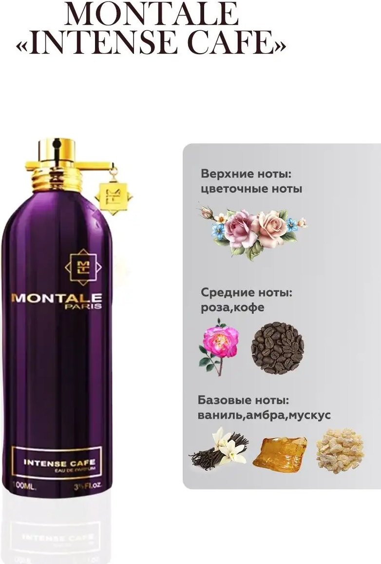 MONTALE Intense Cafe парфюмерная вода EDP 100 мл, унисекс купить,43690