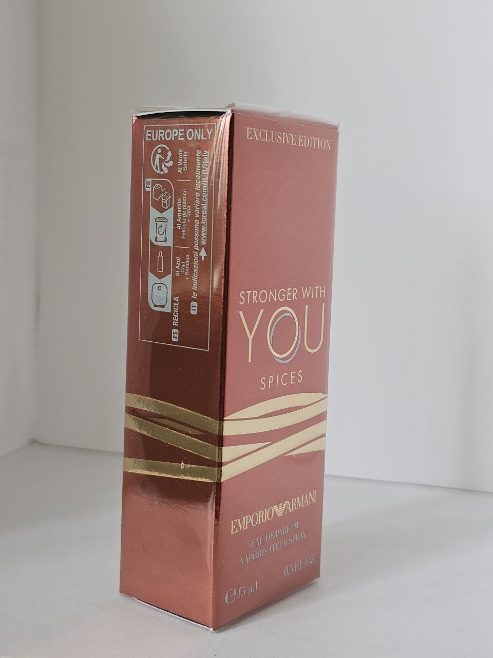 Giorgio Armani Emporio Stronger With You Spices EDP 15 парфюмерная вода EDP 15 мл, для мужчин - ForteMarket Giorgio Armani Emporio Stronger With You Spices EDP 15 парфюмерная вода EDP 15 мл, для мужчин купить,26490