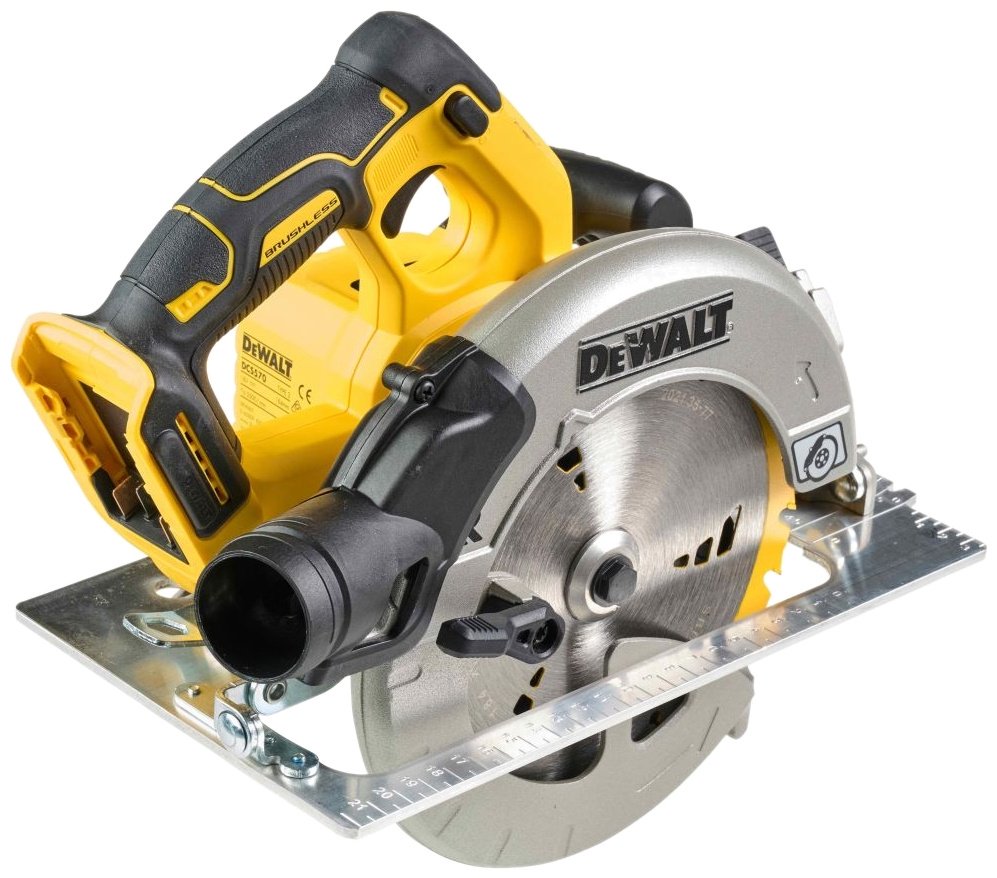 Дисковая пила DeWALT DCS570P2-QW, аккумуляторная