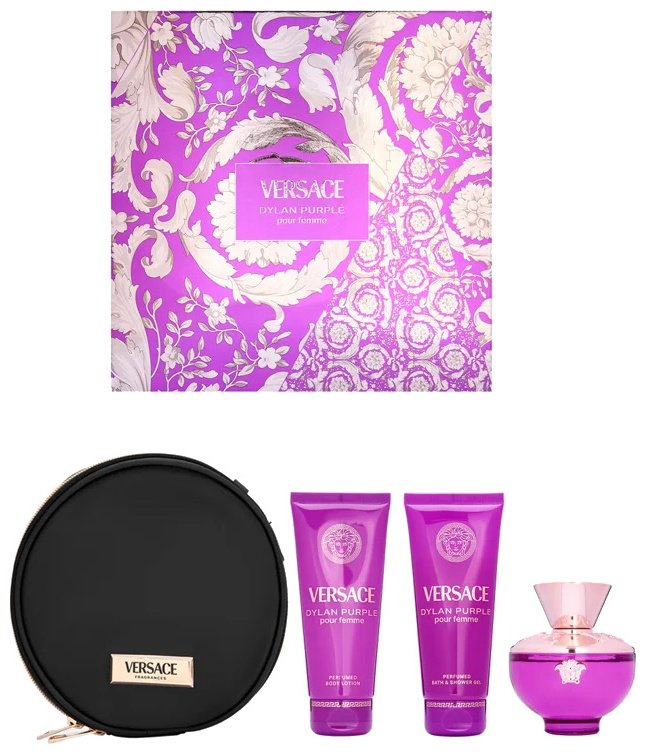 Versace Dylan Purple парфюмерный набор 100 мл, для женщин купить,121790
