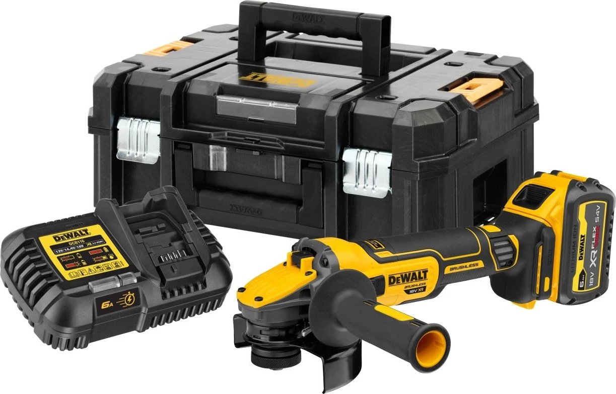 Шлифмашина угловая DeWALT DCG407M1T-QW купить,NaN
