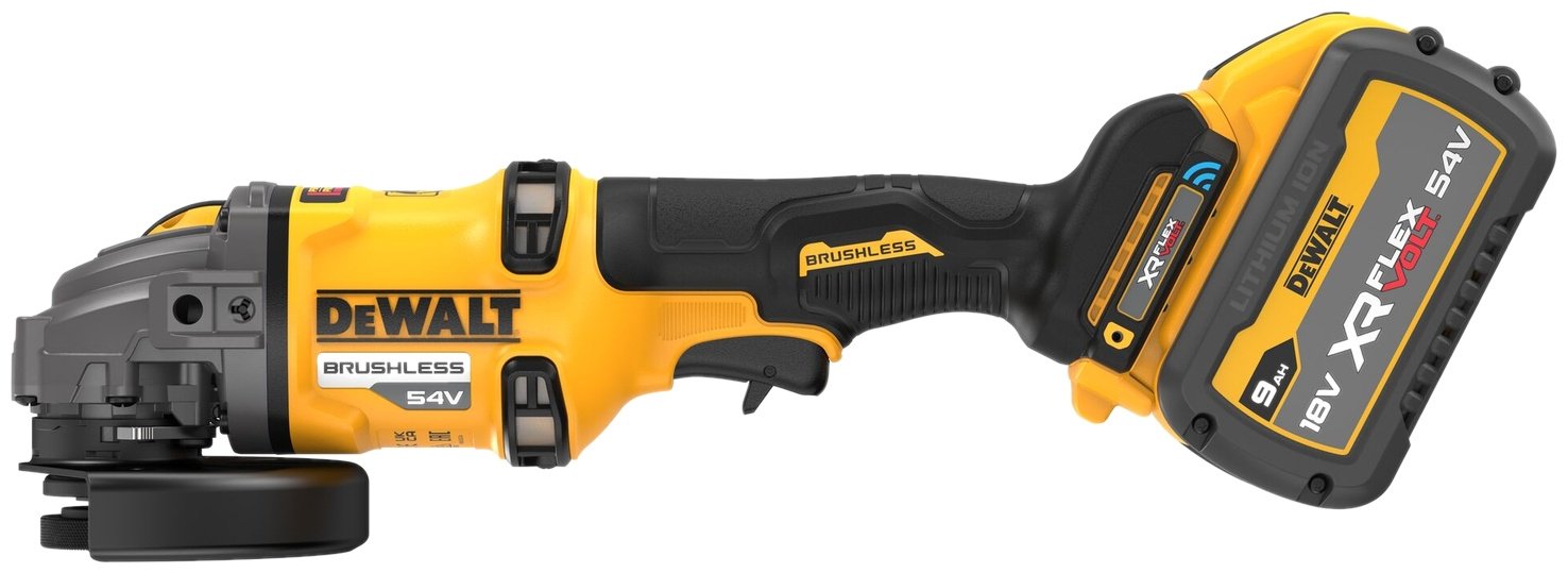Шлифмашина угловая DeWALT DCG418SHDX2-QW