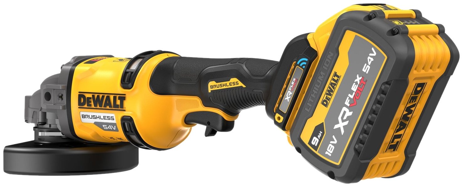 Шлифмашина угловая DeWALT DCG418SHDX2-QW