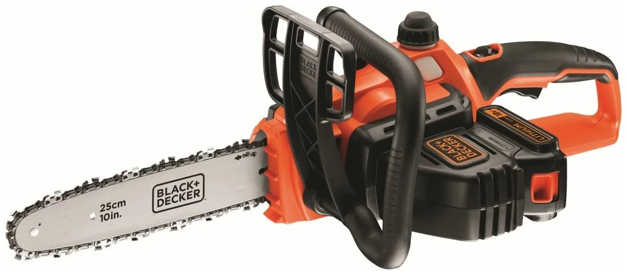 Аккумуляторная цепная пила Black & Decker GKC1825L20-QW