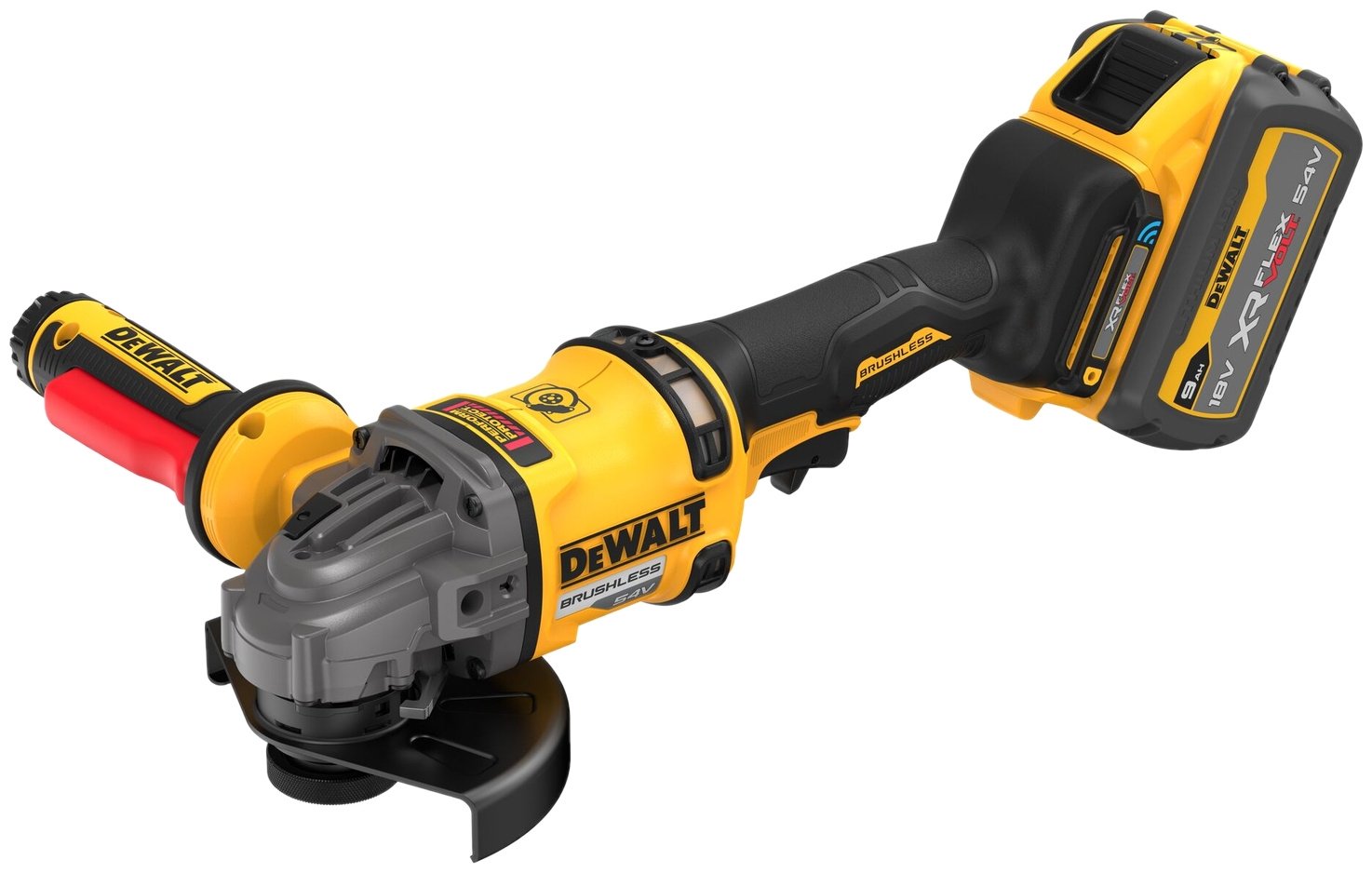 Шлифмашина угловая DeWALT DCG418SHDX2-QW