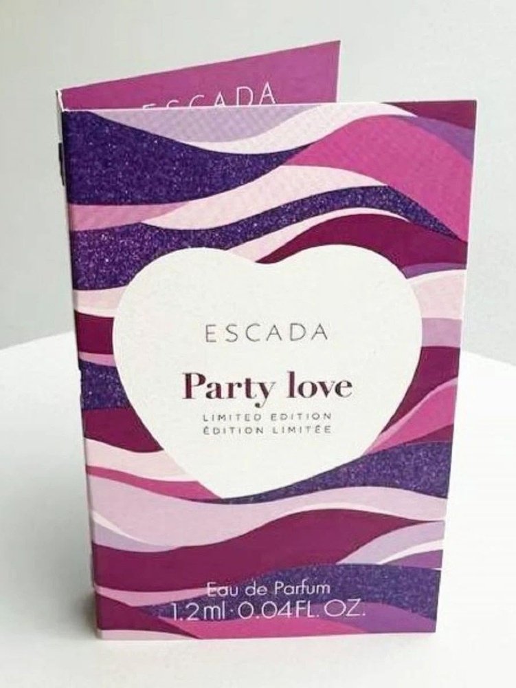 ESCADA Party Love парфюмерная вода EDP 1.2 мл, для женщин - ForteMarket ESCADA Party Love парфюмерная вода EDP 1.2 мл, для женщин купить,3690