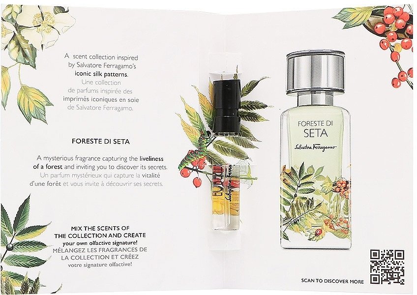 Salvatore Ferragamo Foreste di Seta парфюмерная вода EDP 1.5 мл, унисекс купить,3690