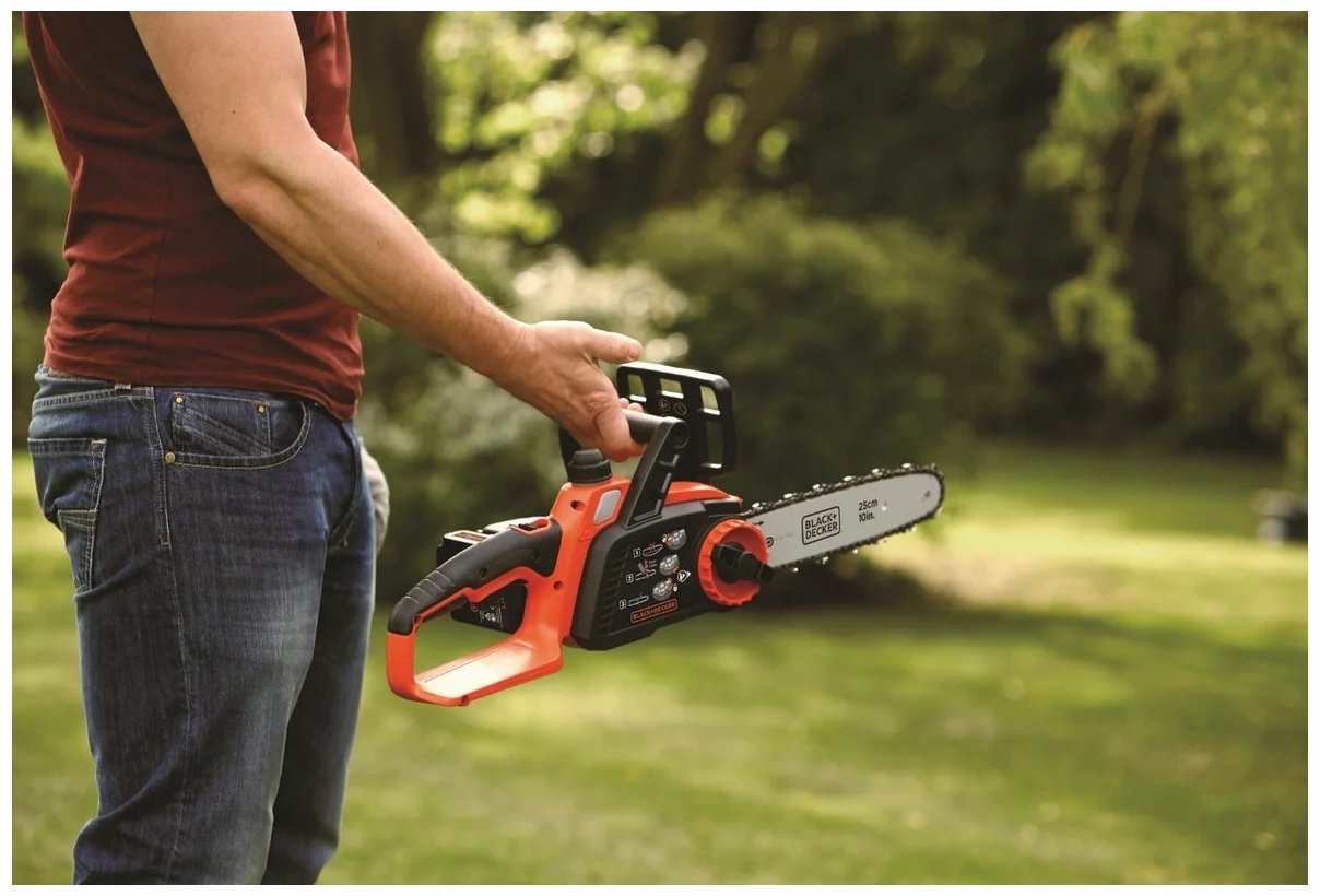 Аккумуляторная цепная пила Black & Decker GKC1825L20-QW купить,100190