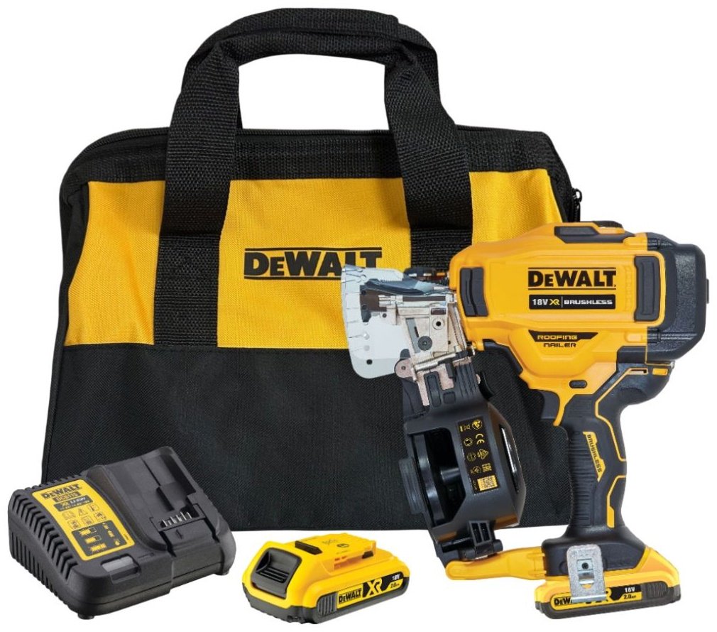 Гвоздезабивной пистолет DeWALT DCN45RND2-QW, аккумуляторный