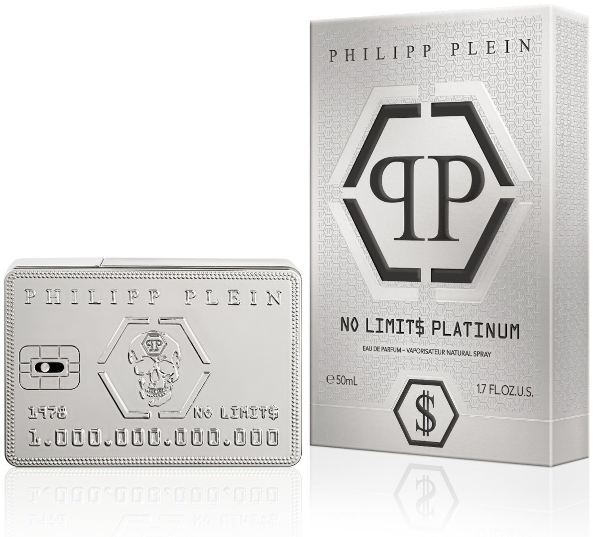 PHILIPP PLEIN No Limits Platinum парфюмерная вода EDP 50 мл, для мужчин купить,48890
