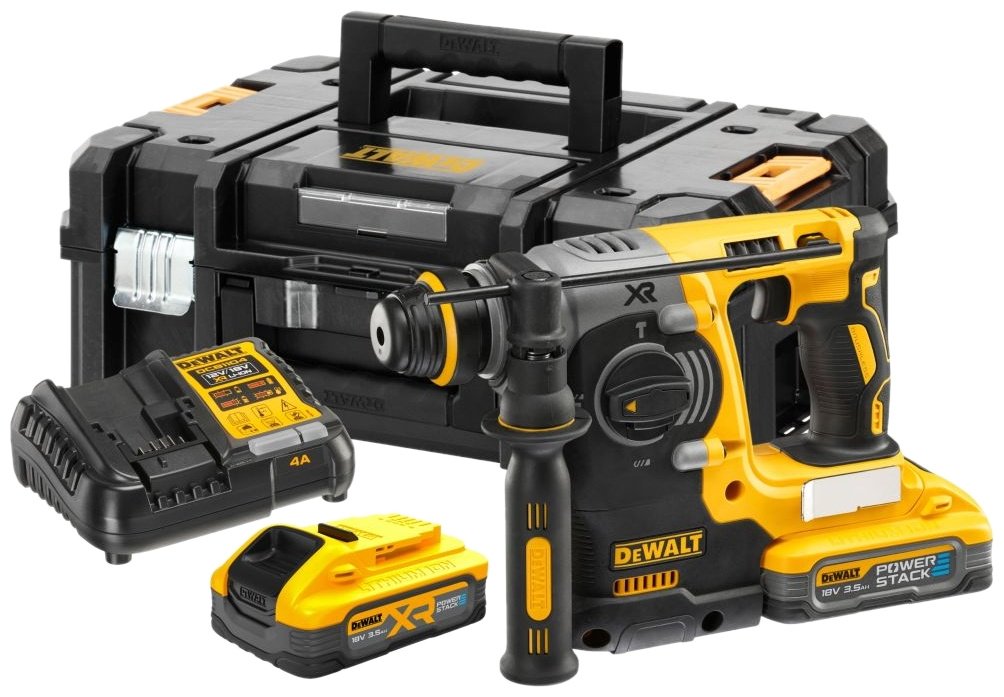 Перфоратор DeWALT DCH273S2T-QW 2.1 Дж, 18 В, SDS-Plus
