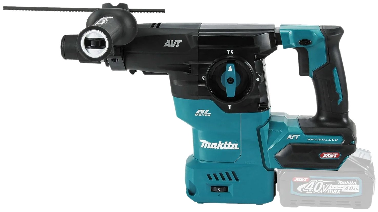 Перфоратор Makita HR008GZ02(R) 3.9 Дж, 40 В, SDS-Plus