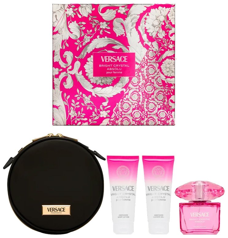 Versace Bright Crystal Absolu / 2021 парфюмерный набор 90 мл, для женщин купить,121690