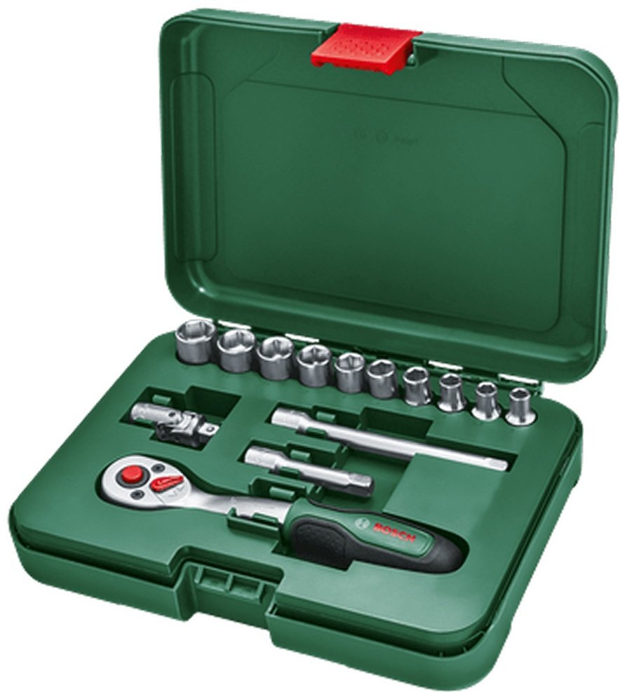 Bosch набор торцевых головок 1/4 1600A02BY0 14 шт