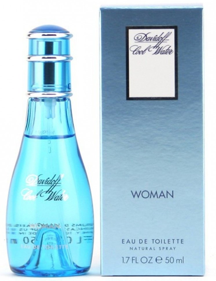 DAVIDOFF Cool Water туалетная вода EDT 50 мл, для женщин купить,11890