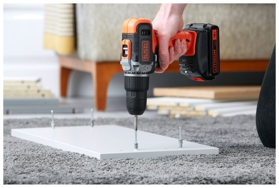 Шуруповерт Black & Decker BCD003C1-QW - ForteMarket Шуруповерт Black & Decker BCD003C1-QW купить,58150