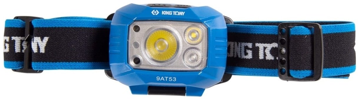 KING TONY налобный фонарь 9TA53 питание от батареек