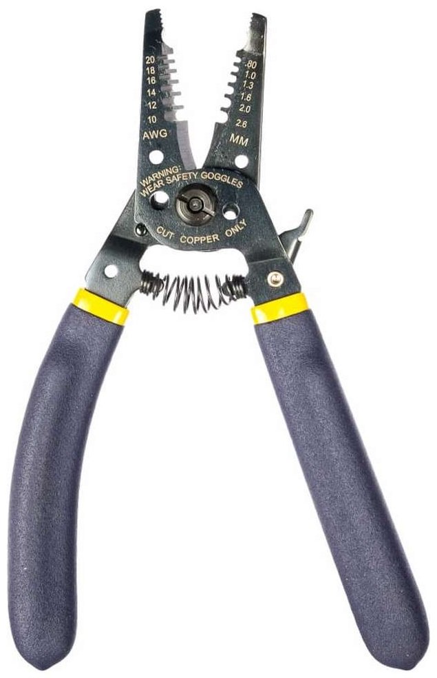КВТ инструмент для снятия изоляции WS-01C 55947 180 мм