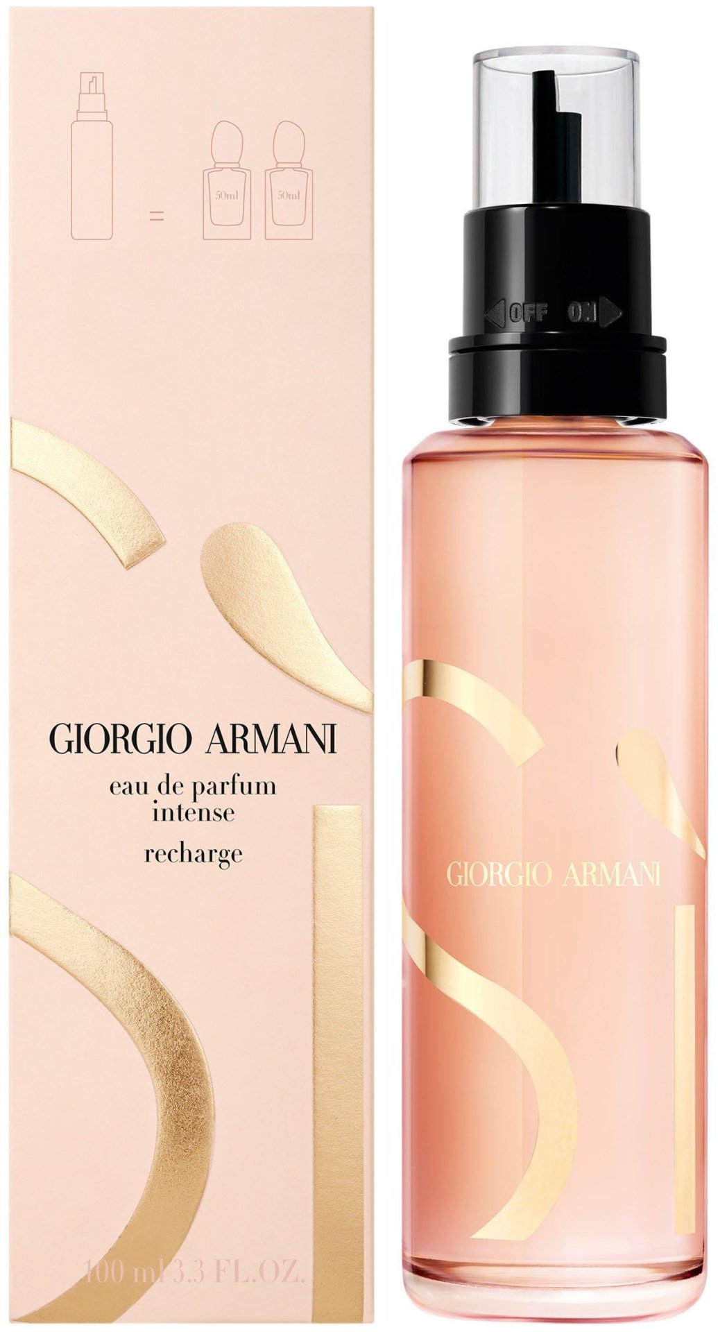 Giorgio Armani Si / 2024 Intense Refill парфюмерная вода EDP 100 мл, для женщин купить,35990