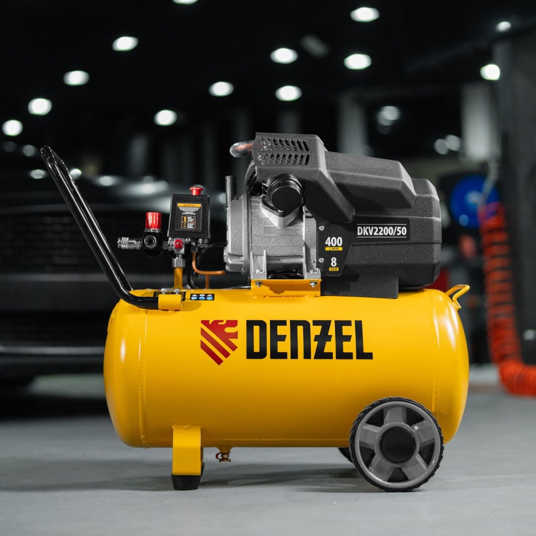 Компрессор масляный DENZEL DKV2200/50 Х-PRO 58083