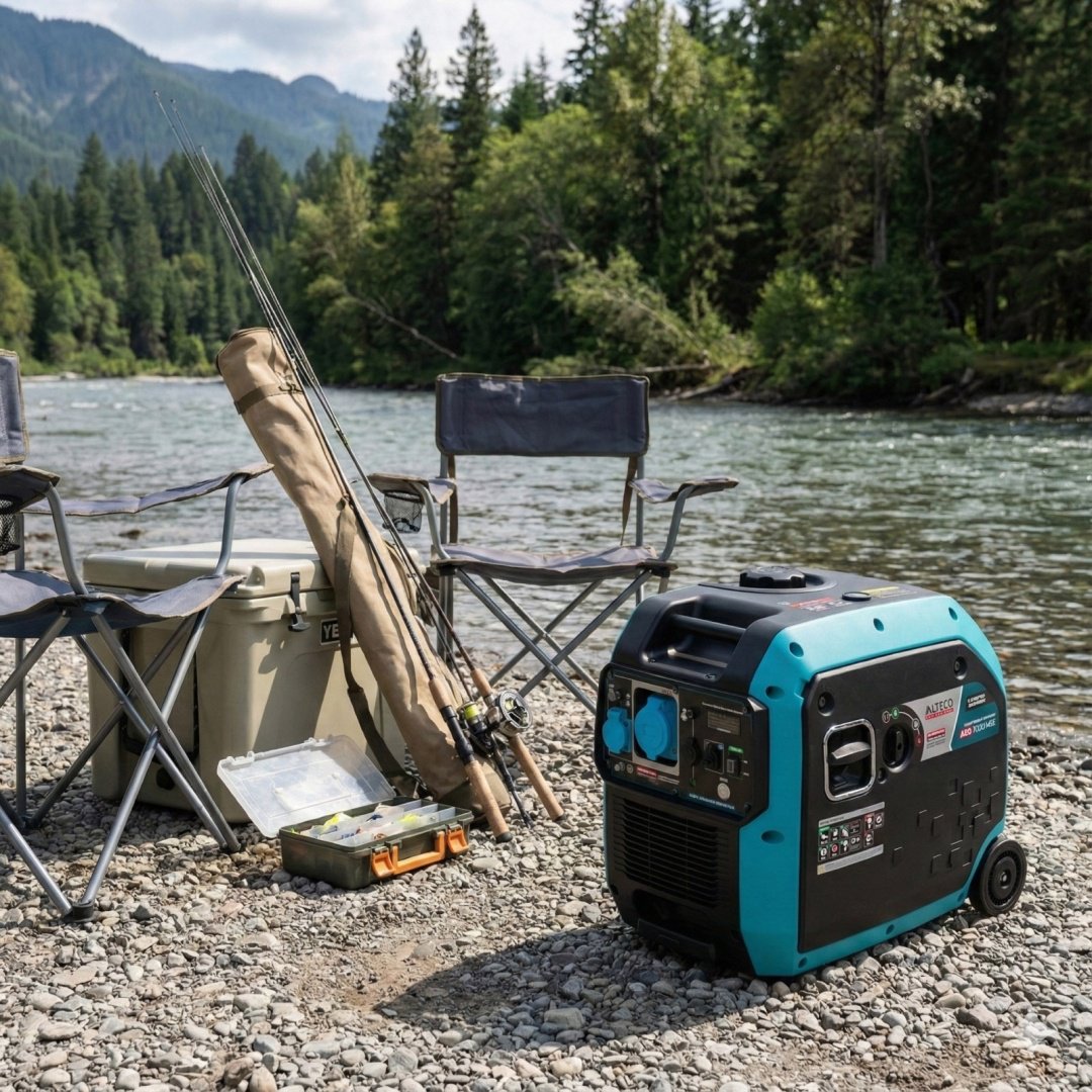 Электростанция бензиновая ALTECO 5 кВт 1 (220 В), AEG 7000i MSE купить,459300