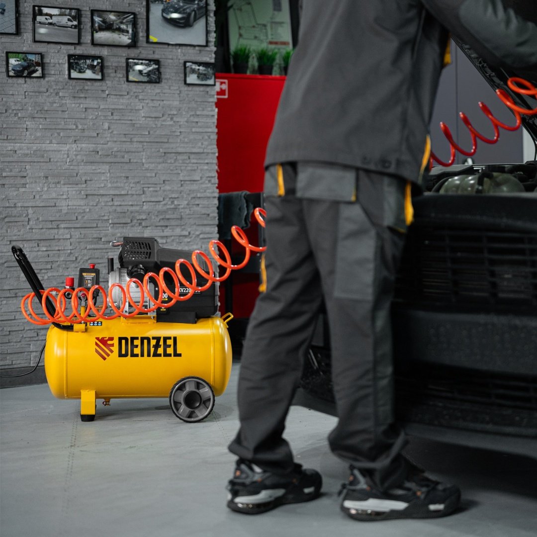 Компрессор масляный DENZEL DKV2200/50 Х-PRO 58083 купить,220220