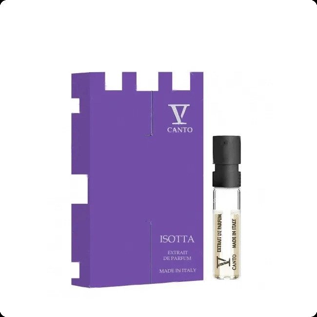 V Canto Isotta экстракт духов Extrait de Parfum 1.5 мл, унисекс купить,5790