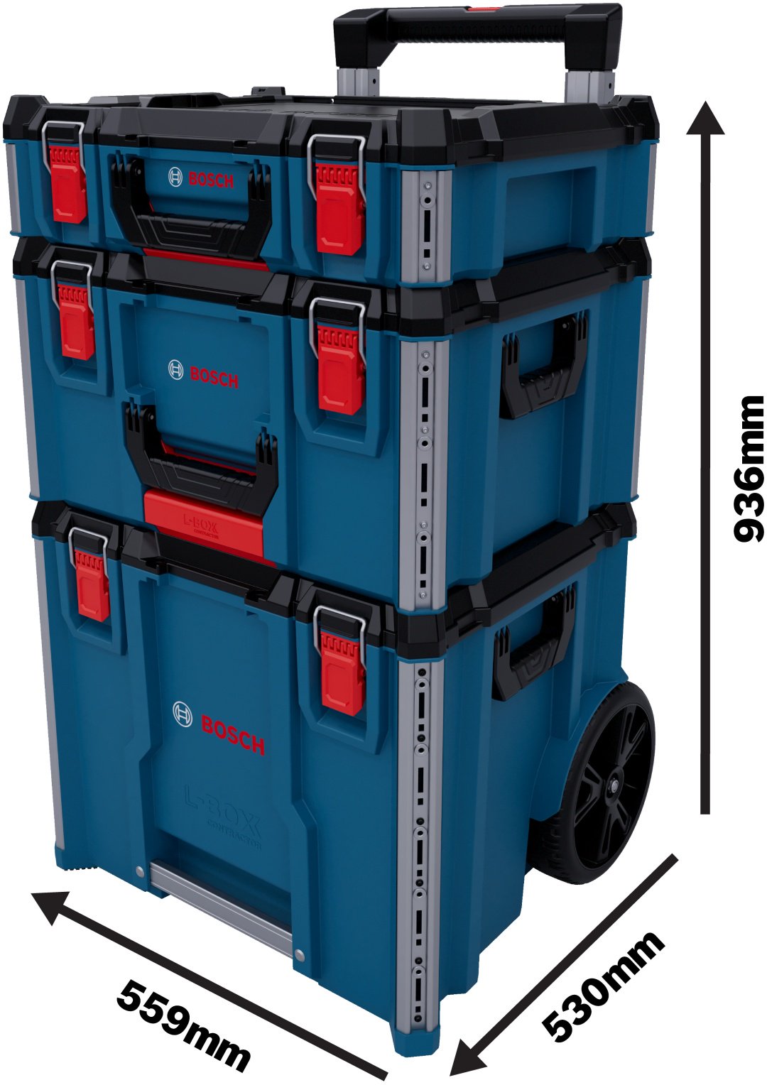Система хранения Bosch L-BOXX Contractor Set 3, 1600A037DY купить,207000