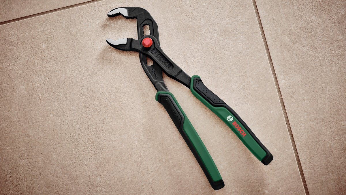 Bosch клещи переставные (водяные) 1600A027PR