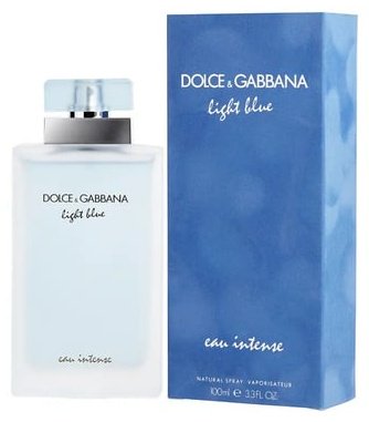 DOLCE&GABBANA Light Blue Eau Intense парфюмерная вода EDP 100 мл, для женщин купить,83790
