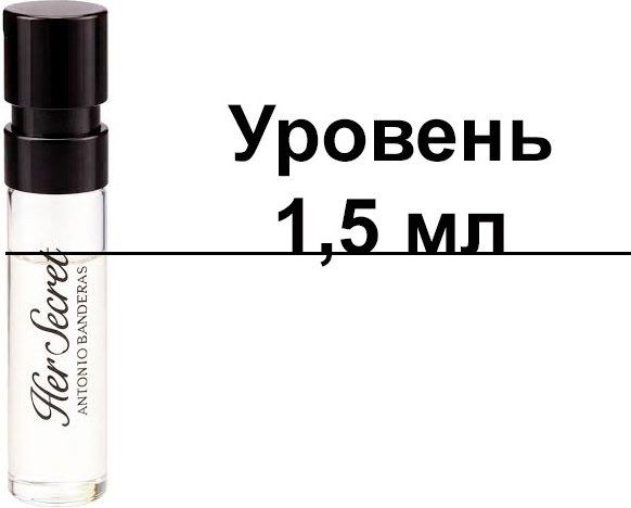Banderas Her Secret Kiss туалетная вода EDT 1.5 мл, для женщин - ForteMarket Banderas Her Secret Kiss туалетная вода EDT 1.5 мл, для женщин купить,3390