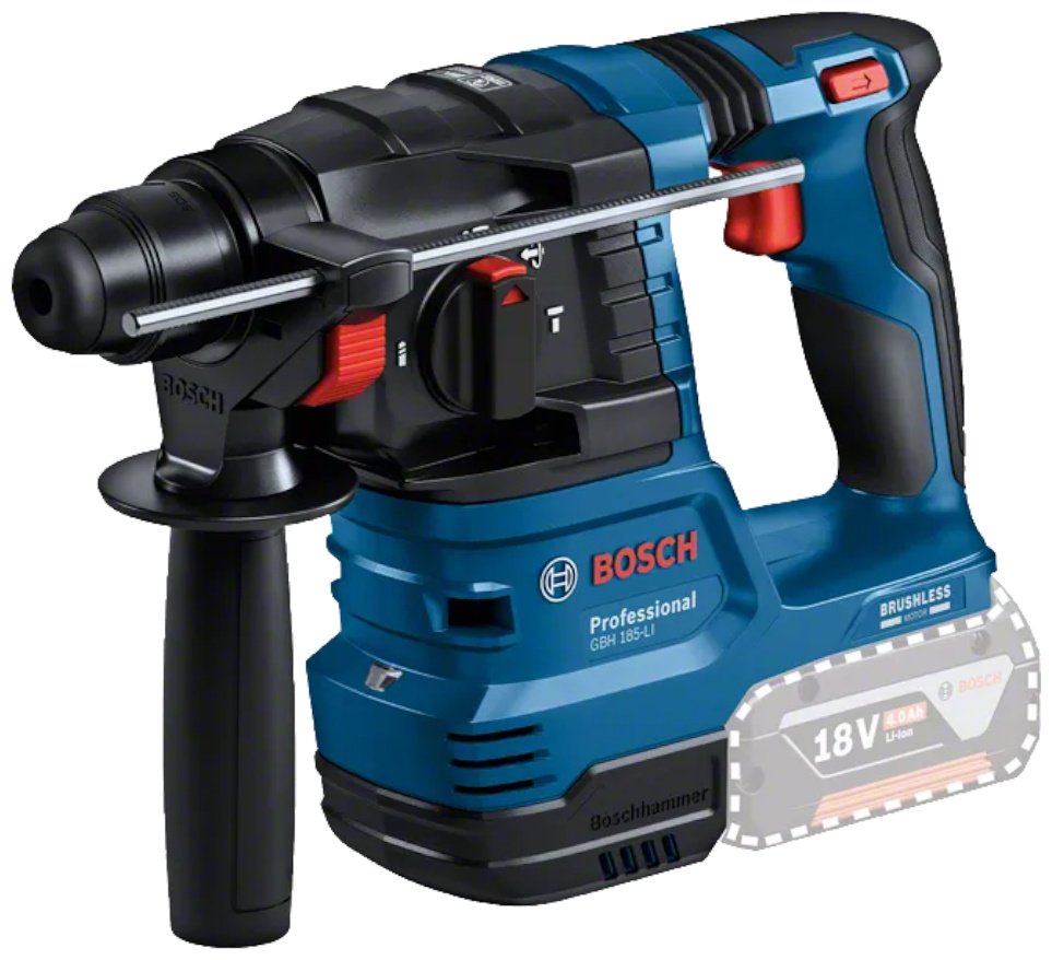 Перфоратор Bosch GBH 185-LI 101551 1.9 Дж, 18 В, SDS-Plus купить,105710