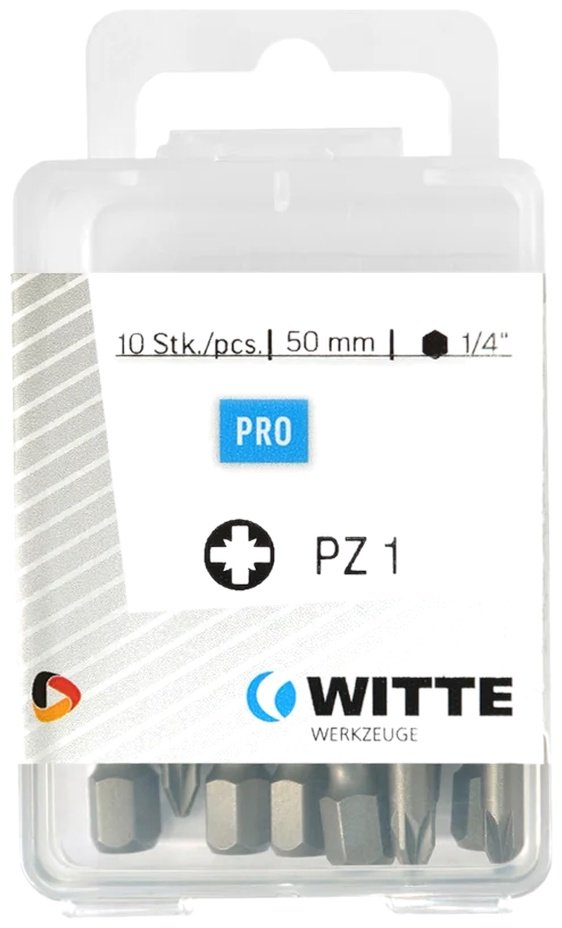 WITTE набор бит 427545200 10 шт