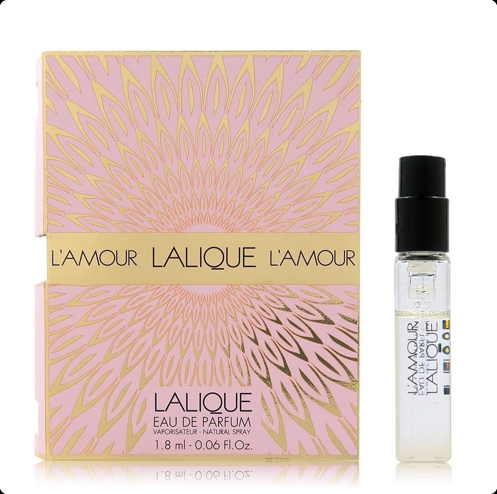 Lalique L'Amour парфюмерная вода EDP 1.5 мл, для женщин - ForteMarket Lalique L'Amour парфюмерная вода EDP 1.5 мл, для женщин купить,3690