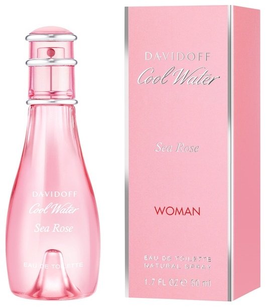 DAVIDOFF Cool Water Sea Rose туалетная вода EDT 50 мл, для женщин купить,15190