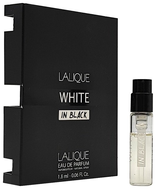 Lalique White in Black парфюмерная вода EDP 1.5 мл, для мужчин купить,3390