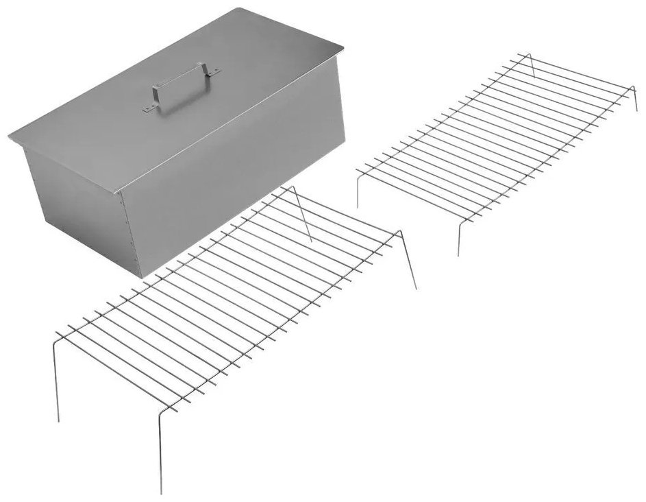 Коптильня Palisad 60х32х25 см, сталь