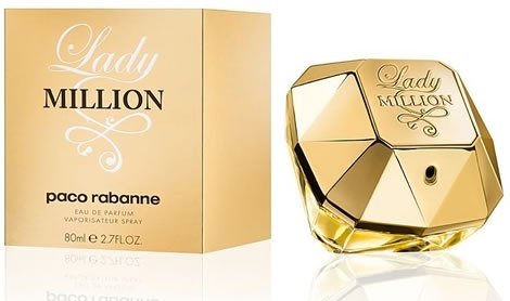 Paco Rabanne Lady Million парфюмерная вода EDP 80 мл, для женщин купить,40090