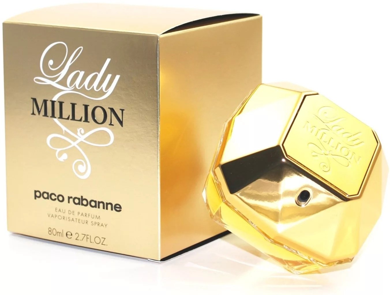 Paco Rabanne Lady Million парфюмерная вода EDP 80 мл, для женщин купить,40090
